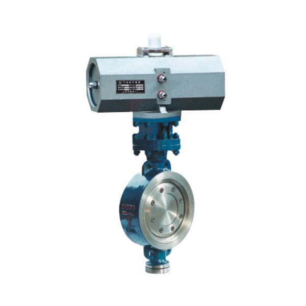 Butt/clamped three-eccentric hard-sealing butterfly valve